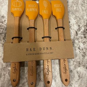 Rae Dunn Pumpkin mini spatula set